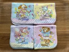 【新品未使用】ダッフィー＆フレンズ ハンカチ 4枚セット