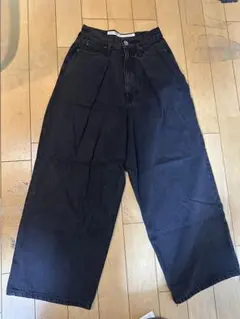 niko and ... ブラック ワイドパンツ XS-M