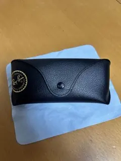 Ray-Ban メガネケース 黒 クリーニングクロス付き - メルカリ