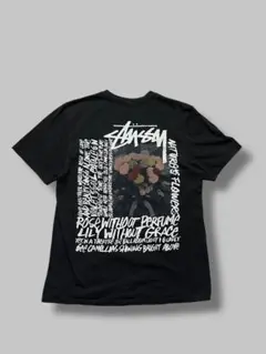 stussy ステューシー グラフィック バックプリント フォト Tシャツ