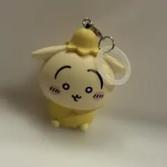 ちいかわ めじるしアクセサリー ソフビキーホルダー うさぎ(白目)