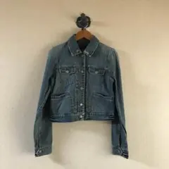 アバクロ デニムジャケット ジージャン  ヴィンテージ加工