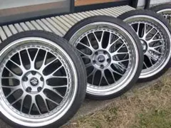 k*君様 ☆WORK ジスタンス W10M ☆20インチ タイヤホイールセットのサムネイル