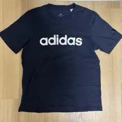 【adidas】半袖Tシャツ ネイビー Sサイズ