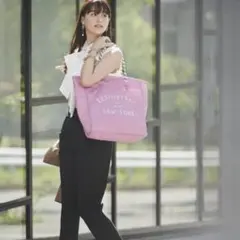 【希少品✨】Le Sportsac トートバッグ ピンク　リバーシブル　レスポ