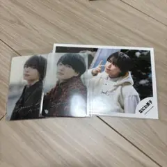 なにわ男子 大西流星 公式写真+大西畑 クリアソロカード