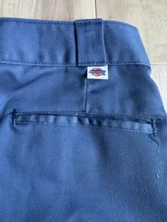 80s ディッキーズ874 チビタグ W34 L28 ブルーグレー