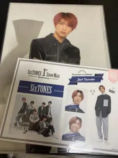 SixTONES 田中樹 ステッカー／クリアファイル