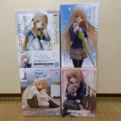 お隣の天使様　椎名真昼 プライズフィギュア4点セット 新品未開封品