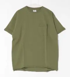 【JEMORGAN 】ヘビーウエイト　カットオフ加工リブ　半袖ポケットTシャツのサムネイル