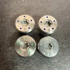 【美品】オノフ純正ウエイト 4個セット 1g×1個、6g×1個、5g×2個のサムネイル