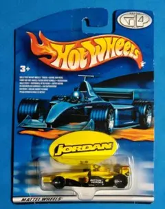 【ホットウィールF1ミニカー】ジョーダンホンダF-1■JORDAN MATTELのサムネイル
