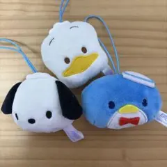 サンリオ　ぬいぐるみ　ポチャッコ　あひるのぺっくる　タキシードサム