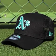 MLB オークランド アスレチックス野球帽子 ニューエラ キャップ6068