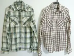 RUEHL No.925 チェックシャツ 2枚セット ルール 925 アバクロ系