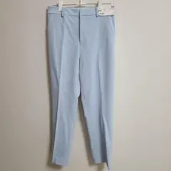 EZYアンクルパンツ　ユニクロ　ブルー　レディース