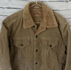 リーバイス Levis70500冬用コーデュロイボアGジャンLサイズ中古