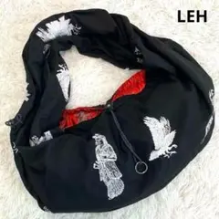 leh 袈裟バッグ kesa bag ベルベット black 黒　あおば着用 Leh [23AW] 