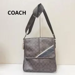 COACH コーチ シグネチャー ショルダーバッグ 斜め掛け