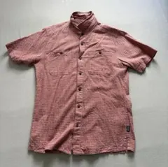 Patagonia 半袖シャツ Sサイズ チェック 赤