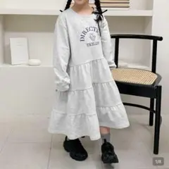 SHEIN 子供服 ワンピース 女の子 ホワイト 120cmのサムネイル