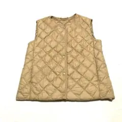 悠*！様 大人気！UNIQLO ユニクロ パフテックキルティングベスト
