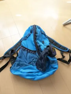 キッズ　バックパック リュック ブルー アウトドア