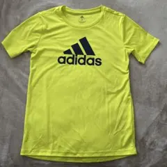adidas 蛍光イエロー Tシャツ 160 未使用　アディダス