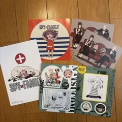 SPY×FAMILY ポストカード など非売品セット