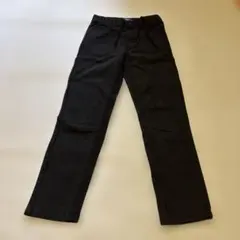 GLAZOS ブラック デニム ロングパンツ Sサイズ