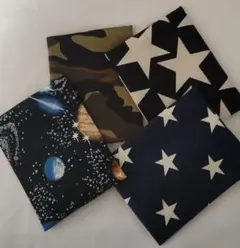 ◆1枚おまけ【ハンドメイド】ポケットティッシュカバー4枚【ミニ】男児