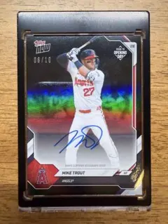 値下げ交渉○】2025 Topps Mike Trout 直筆サイン - メルカリ