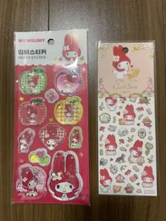 【レア】韓国限定 マイメロディ ウォーターシール タケイミキサンリオシールセット