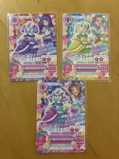 アイカツ　映画入場特典　3点