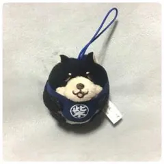 忠犬もちしば ぬいぐるみ マスコット 黒柴
