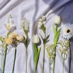 ウェルカムスペース 造花 フラワーセットおうちフォト 撮影小物 インテリア ①