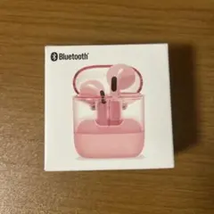 Bluetooth ワイヤレスイヤホン ピンク