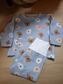 PETIT FACTORY クマ柄パジャマ 100サイズ