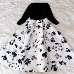 CELFORD セルフォード 花柄ドッキングワンピース S 極美品