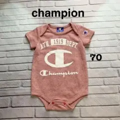 f*e様 Champion 半袖 ロンパース 70