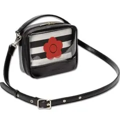 MARY QUANT マリークワント ボーダーイン2WAYショルダー