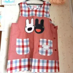 Gaspard et Lisa エプロン 赤