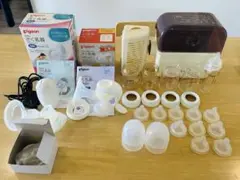 1/15値下げ バラ売可 ピジョン 搾乳機 母乳実感 哺乳瓶 じょーず まとめ