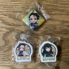 くら寿司・びっくらポン☆鬼滅の刃☆チャーム＆消しゴム☆
