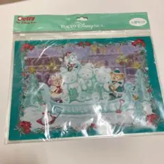 ダッフィー クリスマス ファスナー付きケース