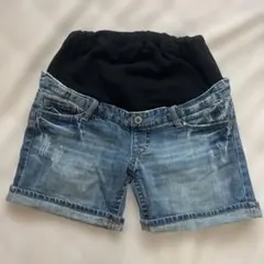 マタニティ デニムショートパンツ Mのサムネイル