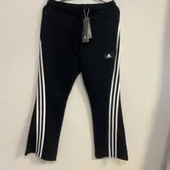 新品未使用品✖️adidas✖️ Mサイズジャージパンツ ✖️3本ライン 黒