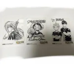 ナツコミ2019非売品購入特典ワンピースドラゴンボール約ネバヒロアカ等 
