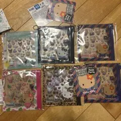 キティ サンリオ プチパーツ 6点セット