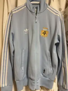 アディダス 水色 ジャージ